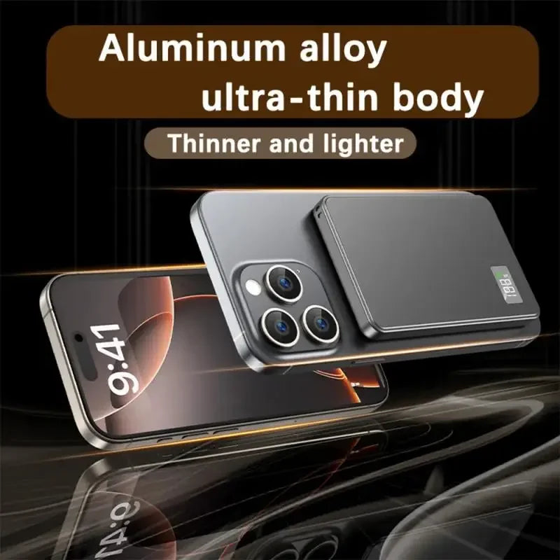 500000mAh Magnetic Wireless Power Bank 3in1 PowerBank