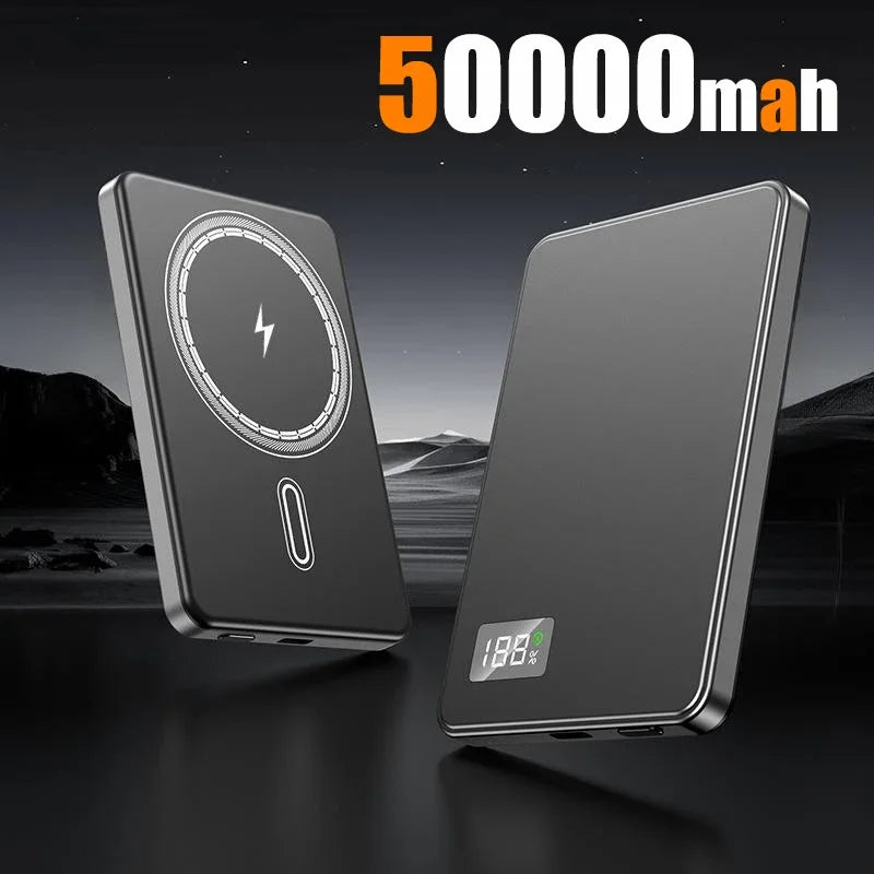 500000mAh Magnetic Wireless Power Bank 3in1 PowerBank