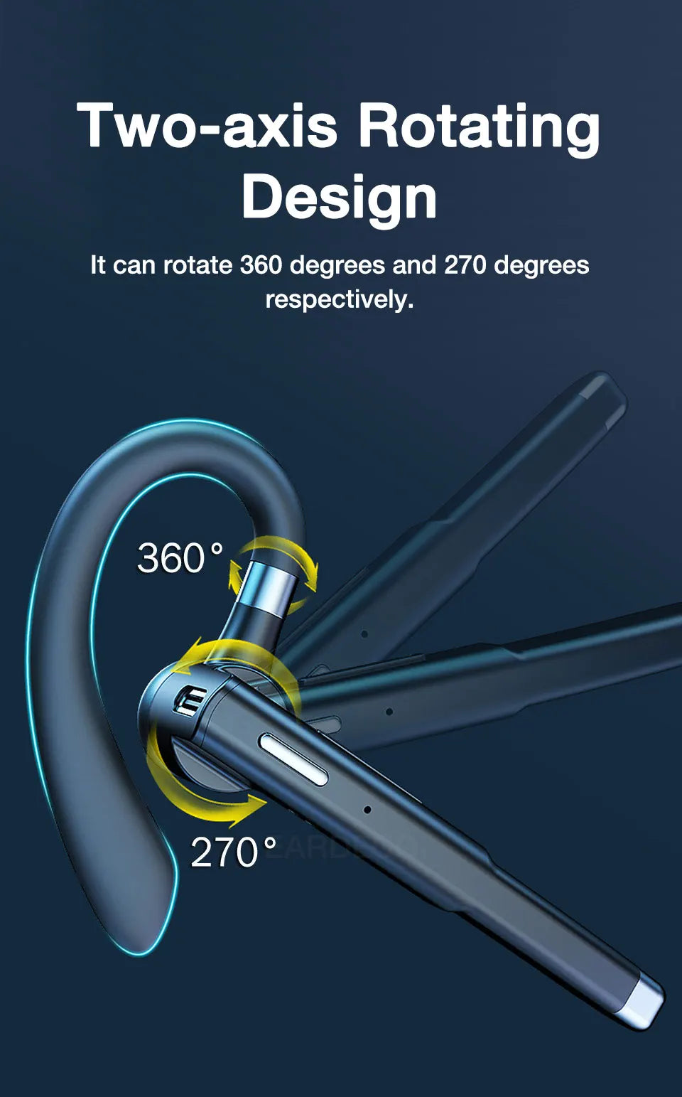 Wireless Headphones With Microphone Bluetooth