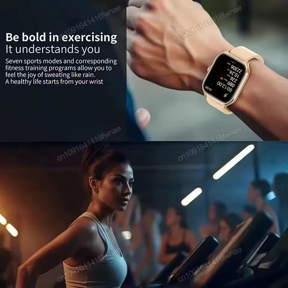 Smart Watch Men 2.01 Inch AMOLED Screen Waterproof