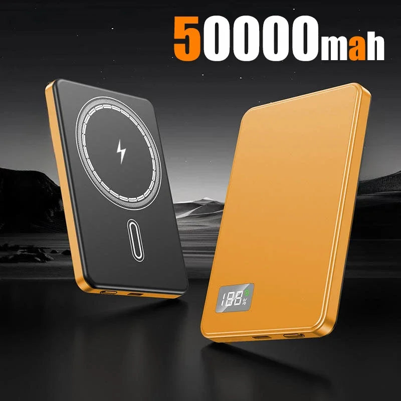 500000mAh Magnetic Wireless Power Bank 3in1 PowerBank