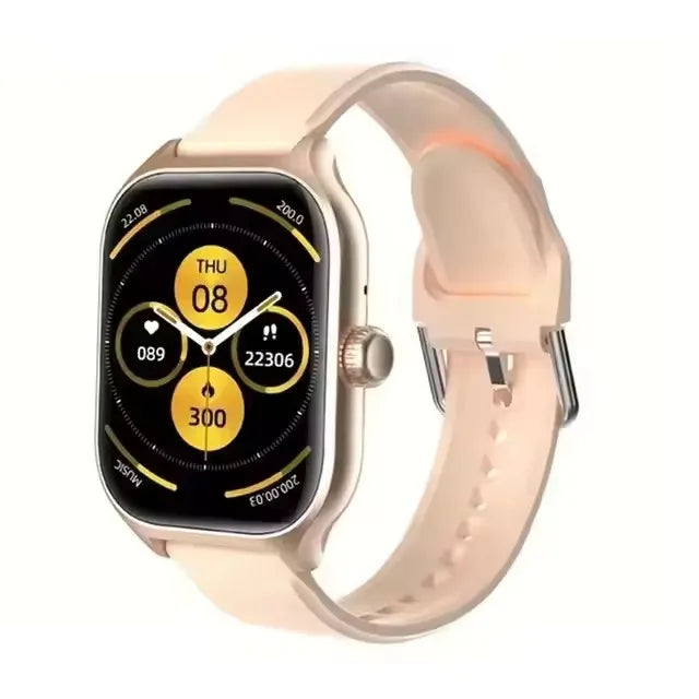 Smart Watch Men 2.01 Inch AMOLED Screen Waterproof