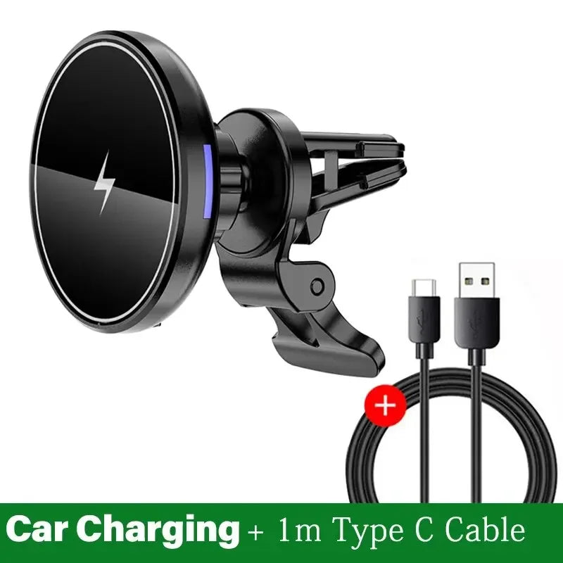 Magnetic Car Wireless Charger Mount for iPhone