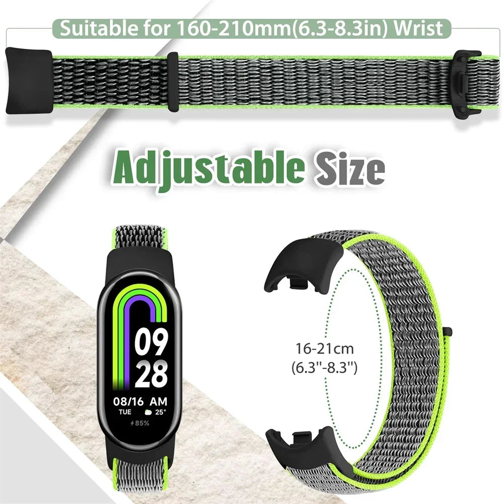 Nylon Loop Sports Strap for Xiaomi Mi Band