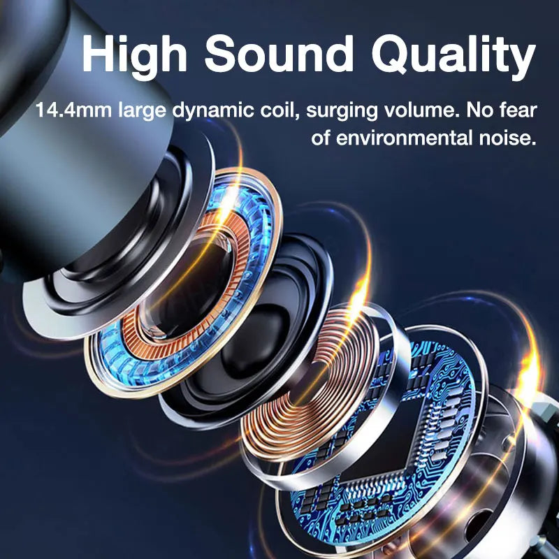 Wireless Headphones With Microphone Bluetooth