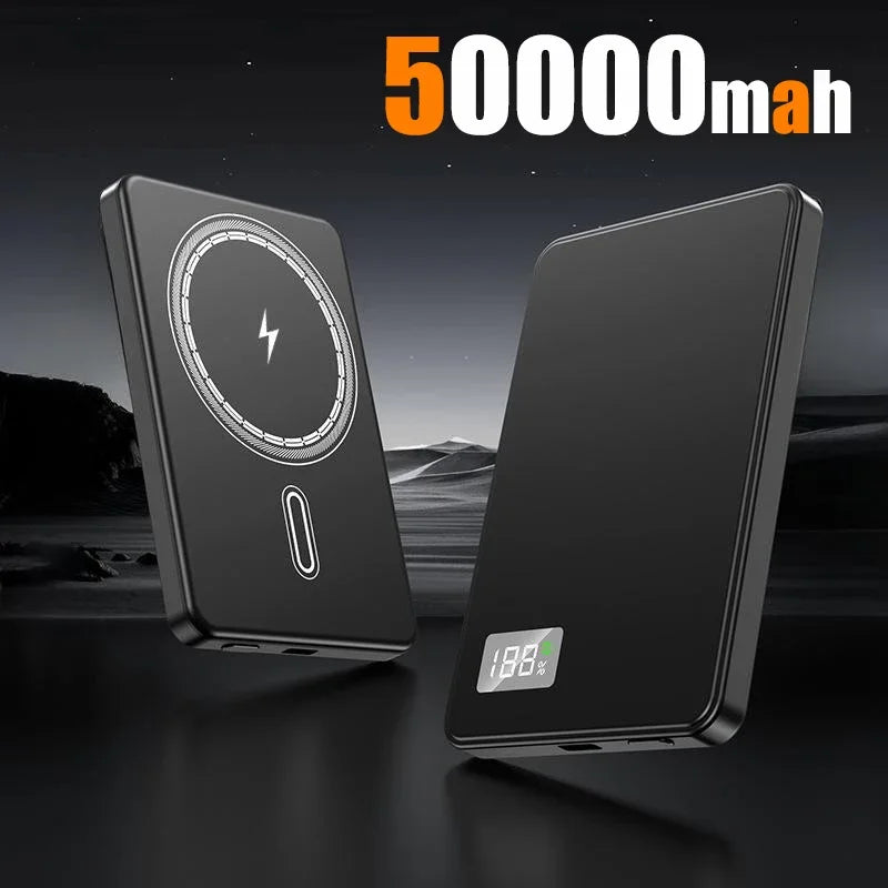 500000mAh Magnetic Wireless Power Bank 3in1 PowerBank