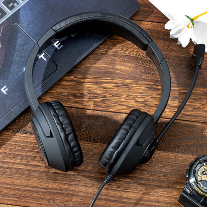 USB Wired Headsets with Microphone Noise Reduction