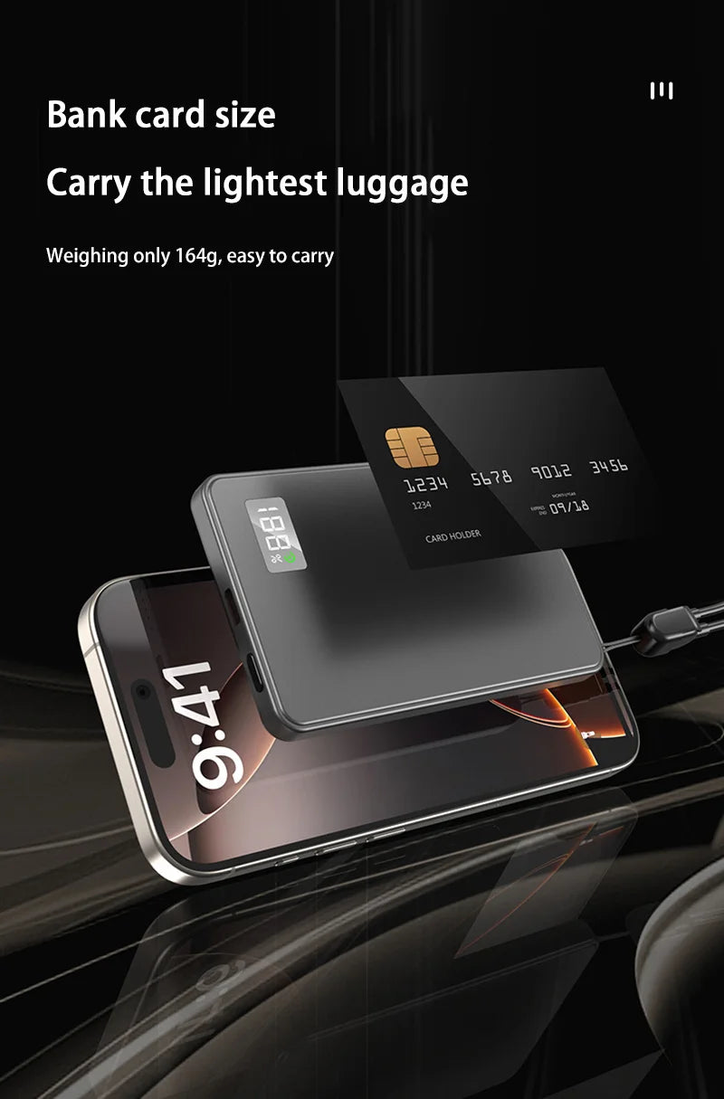 500000mAh Magnetic Wireless Power Bank 3in1 PowerBank