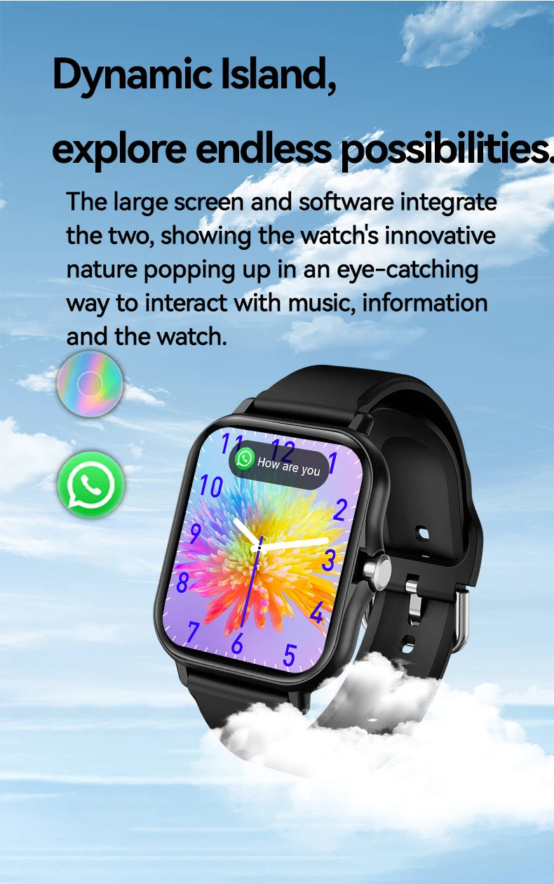 LAXASFIT 2026 New Y13 Pro Max Smart Watch