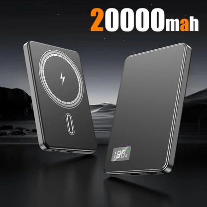 500000mAh Magnetic Wireless Power Bank 3in1 PowerBank