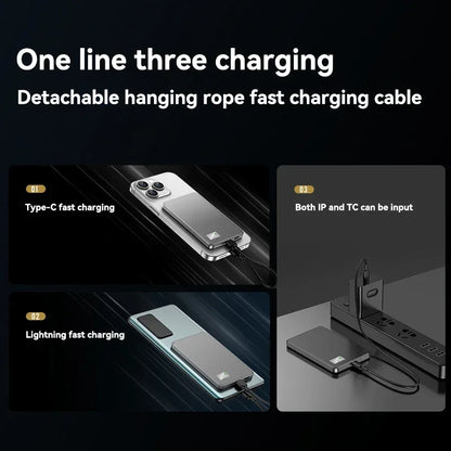 500000mAh Magnetic Wireless Power Bank 3in1 PowerBank