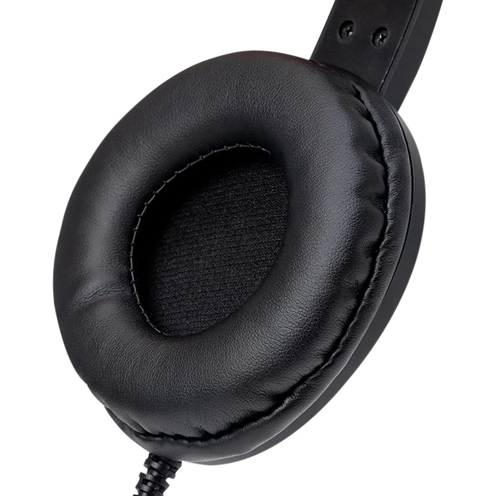 USB Wired Headsets with Microphone Noise Reduction