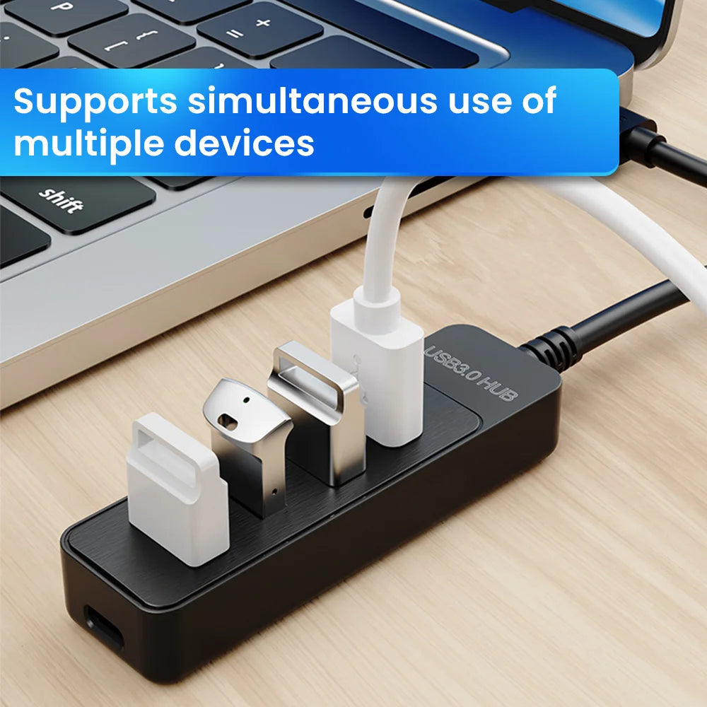 USB 3.0 HUB 4 Port Multi USB 3.0 Splitter Hub