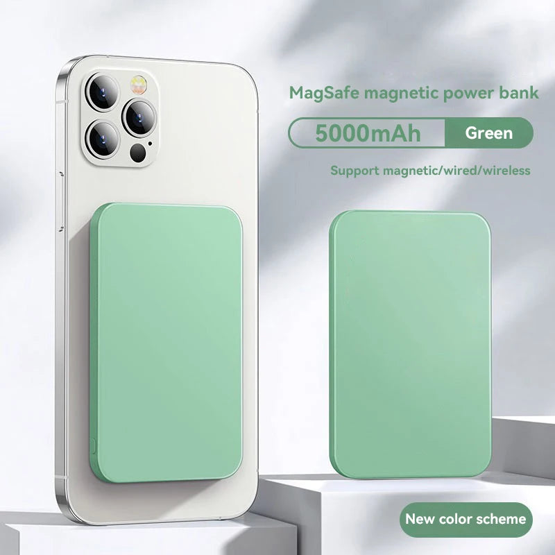 Fast Charging with Wireless Charger Portable Battery for iPhone
