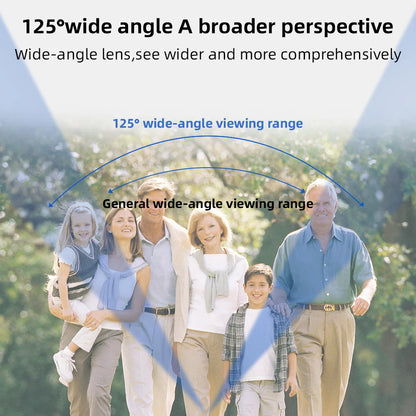 Visual Smart Doorbell Ring Door Camera Wireless Intelligent Video Bell Camera Intercom Doorbell Night Vision for Home Office