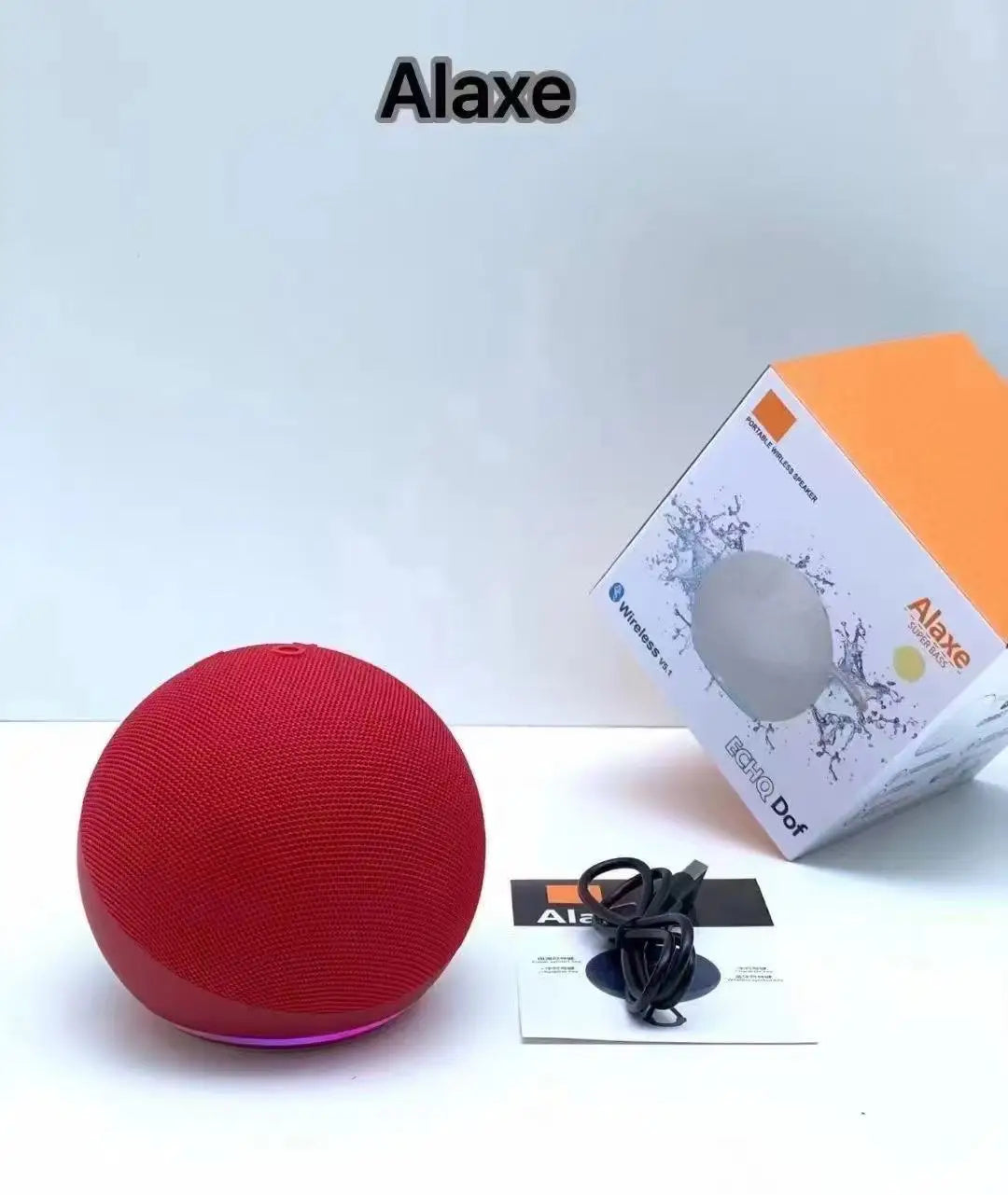 Alaxe Wireless Bluetooth Speaker with 360 Surround Sound