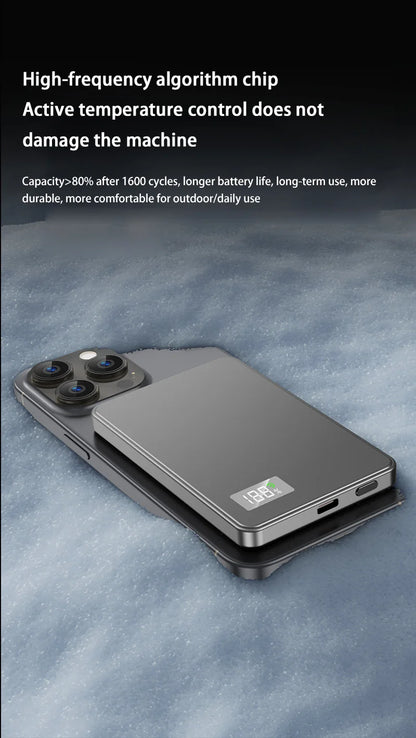 500000mAh Magnetic Wireless Power Bank 3in1 PowerBank