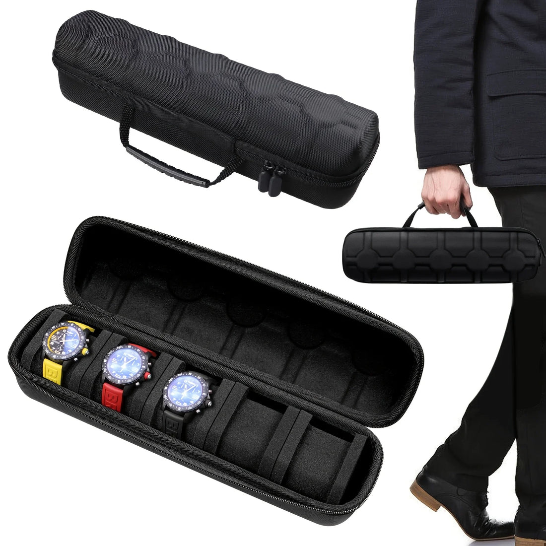 Hard Shell Travel Organizer with Pillow Insert