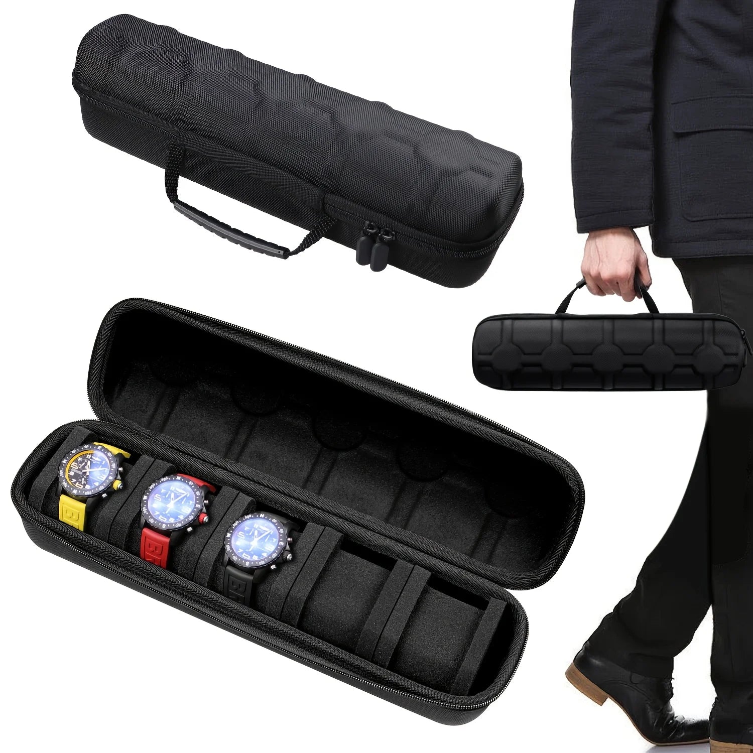 Hard Shell Travel Organizer with Pillow Insert