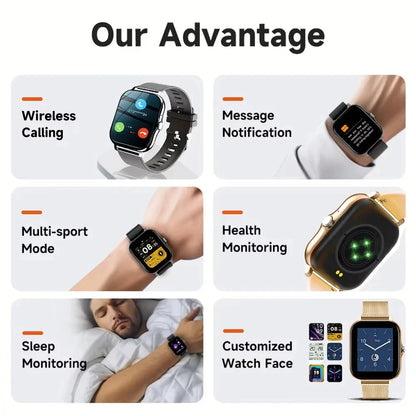 LAXASFIT 2026 New Y13 Pro Max Smart Watch