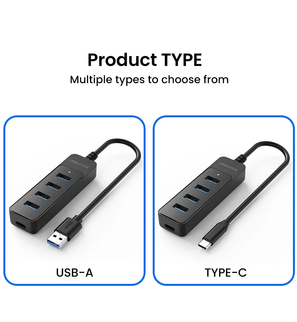 USB 3.0 HUB 4 Port Multi USB 3.0 Splitter Hub