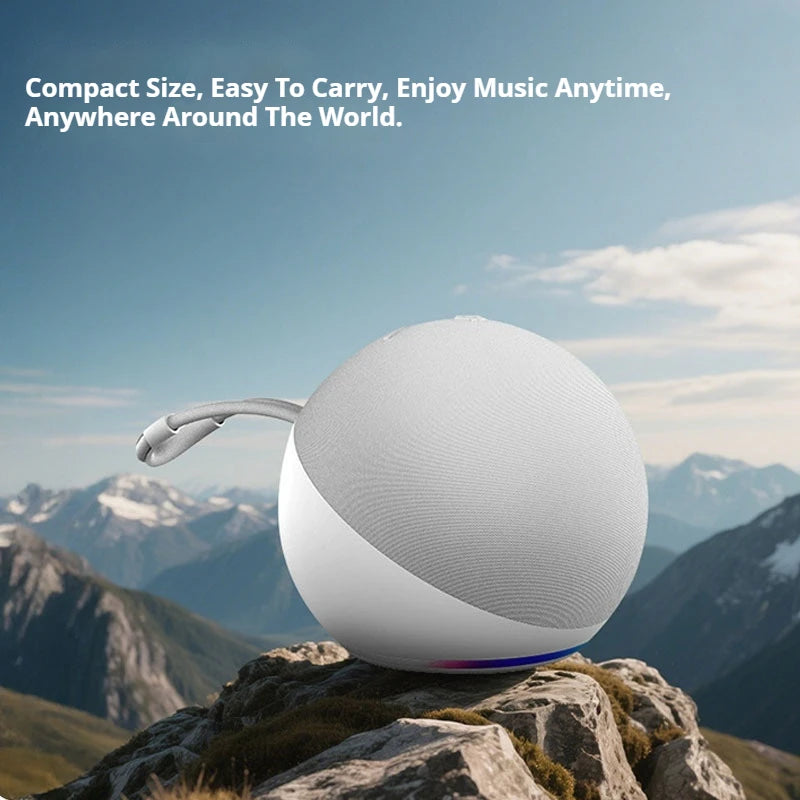 Alaxe Wireless Bluetooth Speaker with 360 Surround Sound