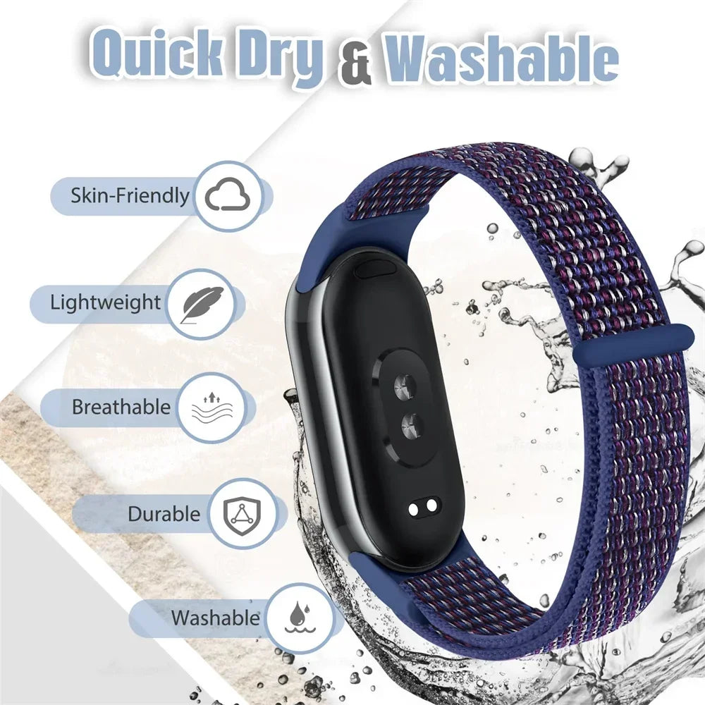 Nylon Loop Sports Strap for Xiaomi Mi Band