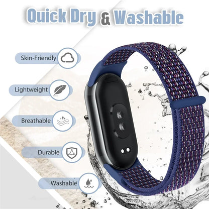 Nylon Loop Sports Strap for Xiaomi Mi Band
