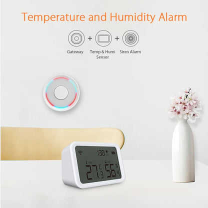 Tuya Smart Life ZigBee Smart Wireless/Wired Gateway Hub Home Smart Bridge Remote Linkage Devices WiFi Central Control Host