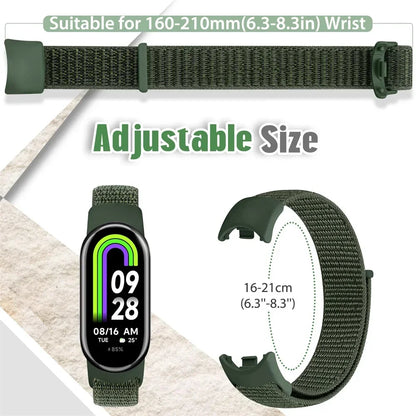 Nylon Loop Sports Strap for Xiaomi Mi Band