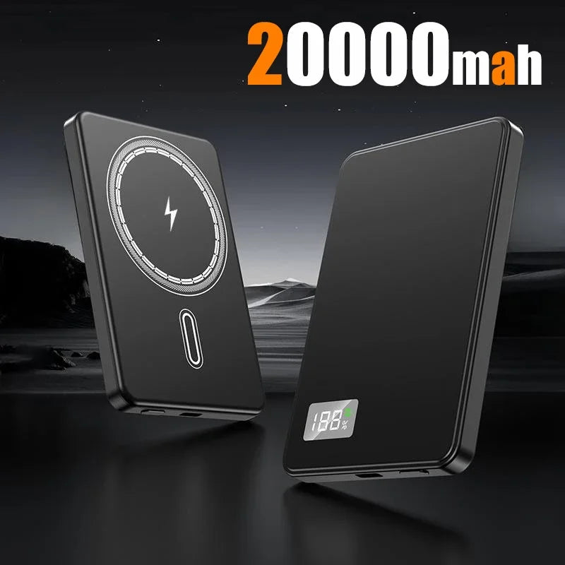 500000mAh Magnetic Wireless Power Bank 3in1 PowerBank