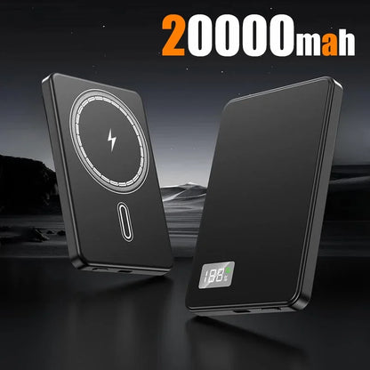 500000mAh Magnetic Wireless Power Bank 3in1 PowerBank