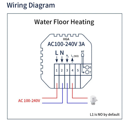 WiFi Smart Thermostat Temperature Controller Tuya Smart Life For Floor Heating Electric/Water Gas Boiler Works With Alexa Alice