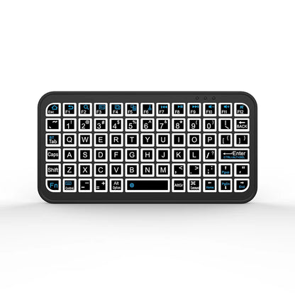 Bluetooth 5.2 Keyboard RGB Backlit Keyboard Ultra-thin Wireless Keyboard Mute Keyboard Mini Keyboard For Windows Android IOS