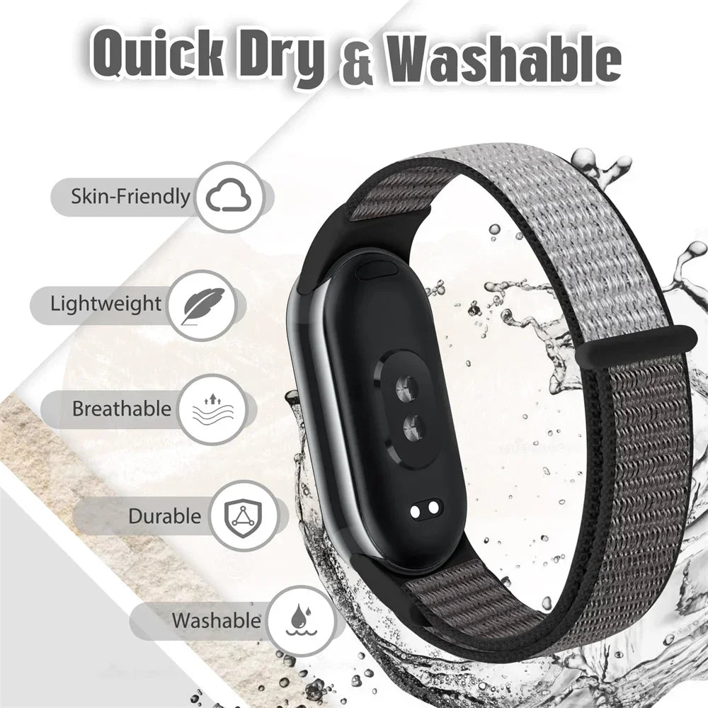 Nylon Loop Sports Strap for Xiaomi Mi Band