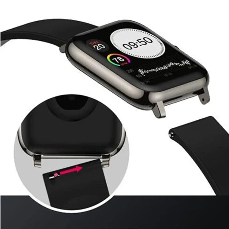 Hot Sell 20MM 22MM Silicone Watch Strap 