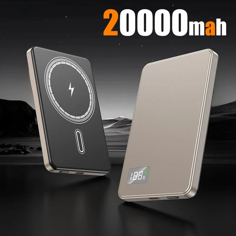 500000mAh Magnetic Wireless Power Bank 3in1 PowerBank