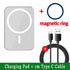 Car Phone Holder Stand Mount 30W Magnetic Car Wireless