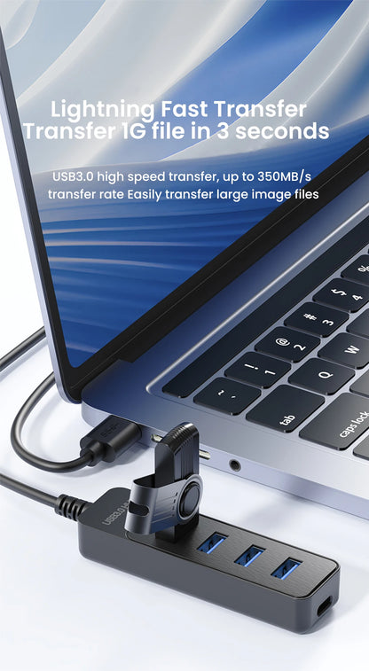 USB 3.0 HUB 4 Port Multi USB 3.0 Splitter Hub