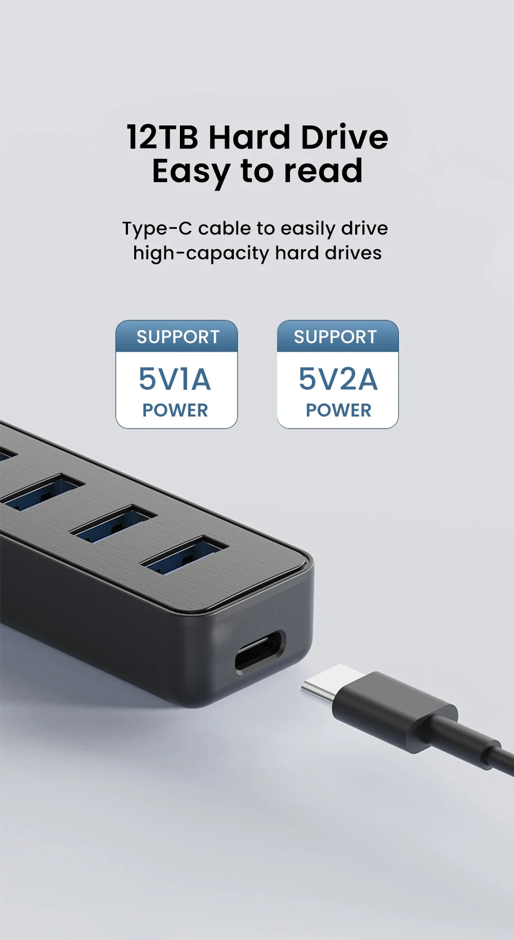 USB 3.0 HUB 4 Port Multi USB 3.0 Splitter Hub