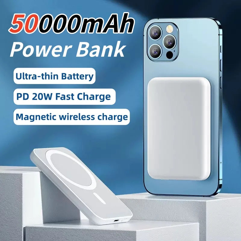Fast Charging with Wireless Charger Portable Battery for iPhone