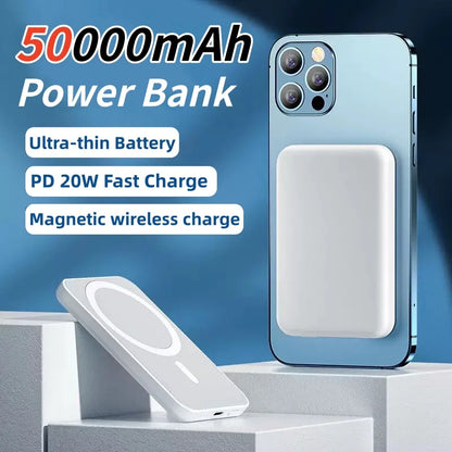 Fast Charging with Wireless Charger Portable Battery for iPhone