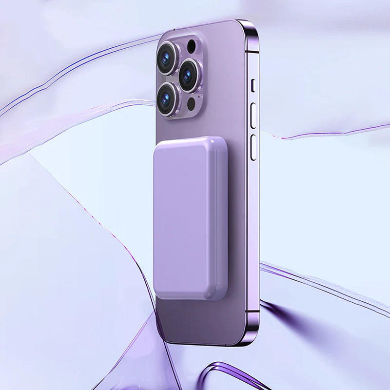 Fast Charging with Wireless Charger Portable Battery for iPhone