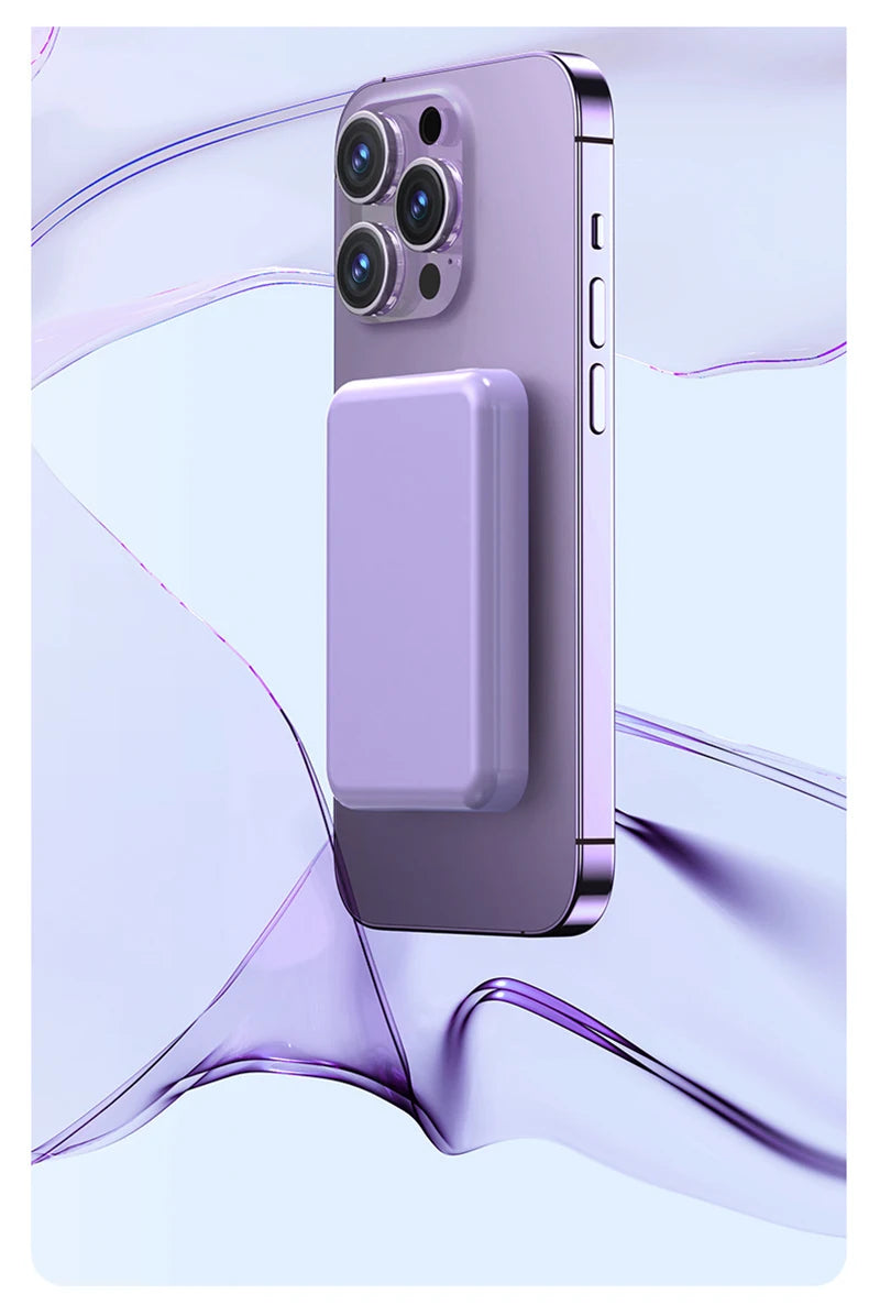 Fast Charging with Wireless Charger Portable Battery for iPhone