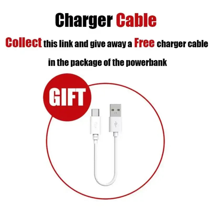 500000mAh Magnetic Wireless Power Bank 3in1 PowerBank