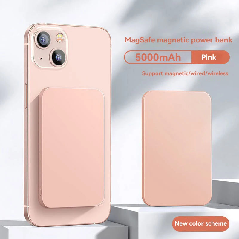 Fast Charging with Wireless Charger Portable Battery for iPhone